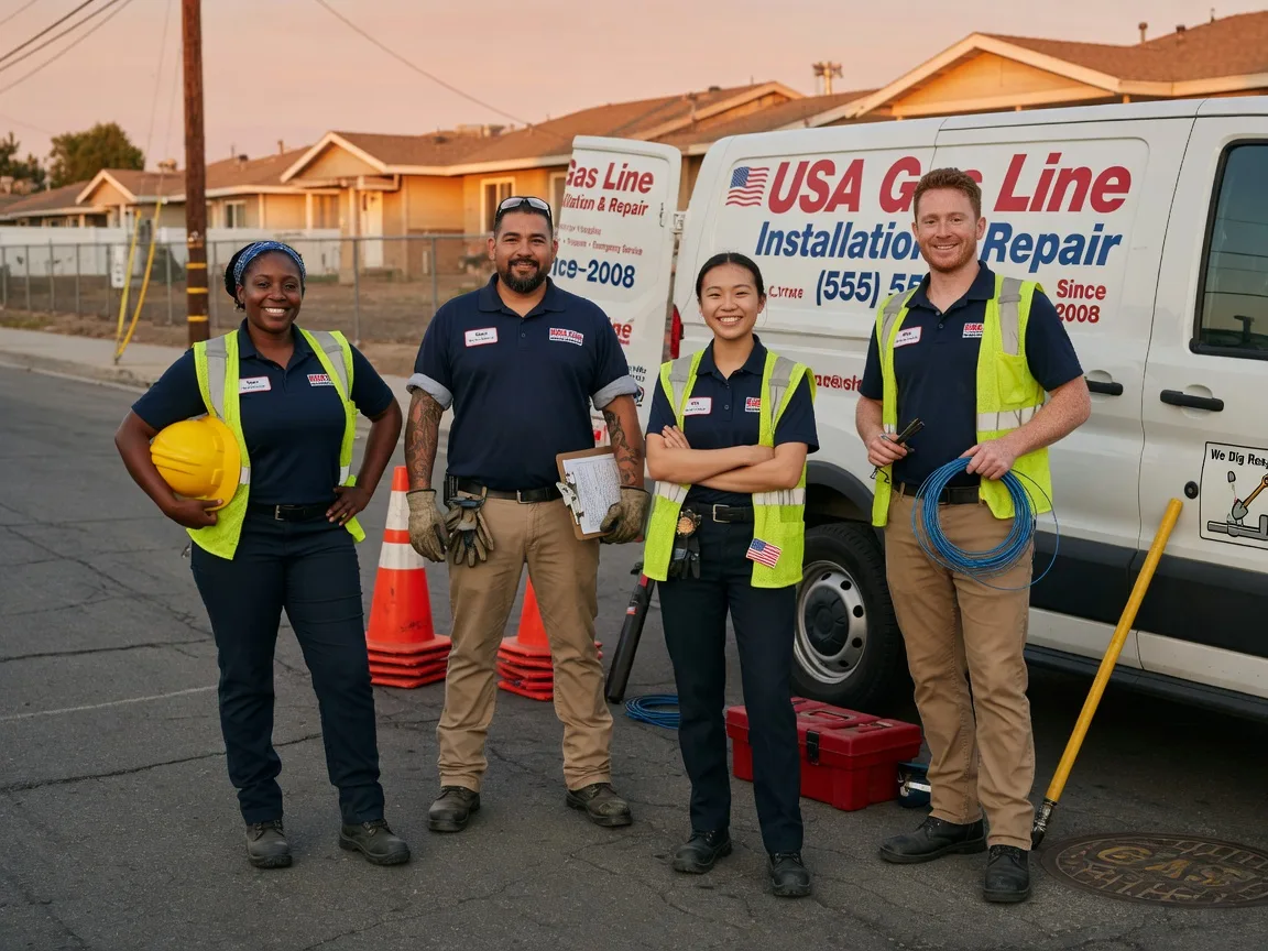 Gas Line Installation company in Mansfield, AR